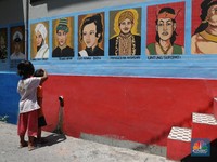 Keren! Begini Penampakan Mural Edukatif di Pademangan Timur