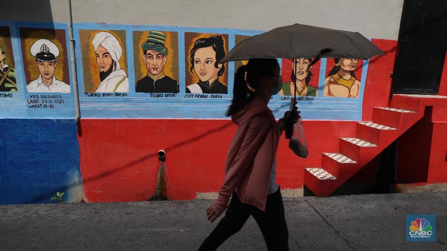 Mural tersebut diharapkan dapat memberikan edukasi positif kepada anak-anak di sekitar kawasan itu.