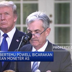Bagai Tom and Jerry, Trump-Powell Ternyata Bisa Ketemu