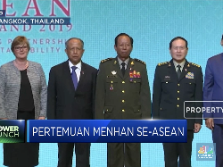 Prabowo Bertemu Menteri Pertahanan se-ASEAN