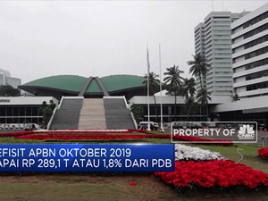Defisit APBN Oktober 2019 Capai Rp 289,1 T