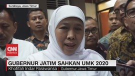 VIDEO: Gubernur Jatim Sahkan UMK 2020