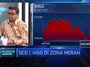 Akibat Sentimen Perang Dagang, IHSG Kembali Masuk Zona Merah