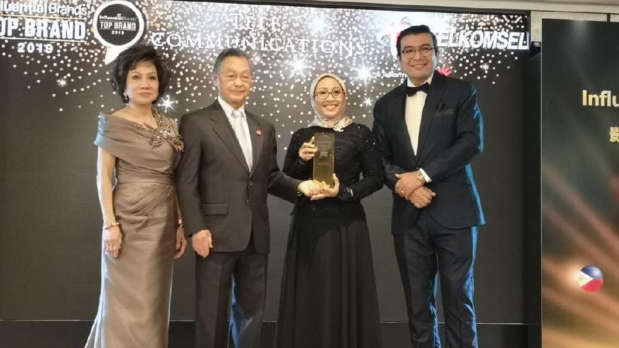 Telkomsel dinobatkan sebagai Asia's Top Influential Brand dalam ajang Influential Brand Awards 2019.