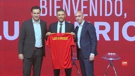 VIDEO: Enrique Kembali Latih Timnas Spanyol