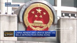 China Berang Senat AS Dukung Demonstran Hong Kong