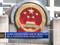 China Berang Senat AS Dukung Demonstran Hong Kong