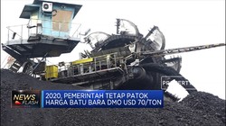 Harga Batu Bara DMO Tetap USD 70 Per Ton di 2020