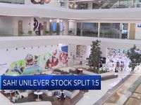 Sah! Unilever Stock Split Saham 5:1 di 2020