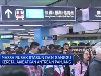 Unjuk Rasa Berkepanjangan, Kaum Komuter Hong Kong Terganggu
