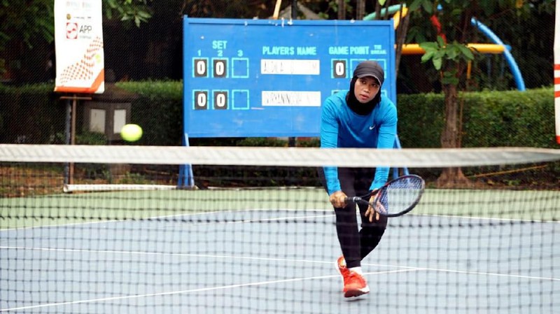 Petenis Pelatnas Putri Indonesia Aldila Sutjiadi melaju ke final BNI Tennis Open 2019