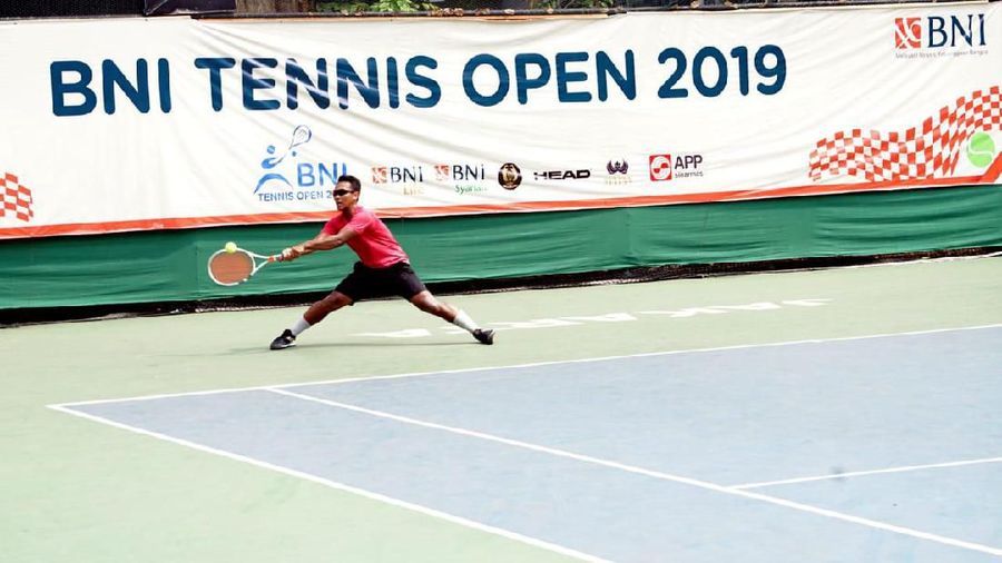 Petenis Pelatnas Putra Indonesia Christopher Rungkat melaju ke final BNI Tennis Open 2019.