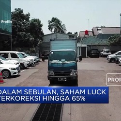 Dalam Sebulan, Saham LUCK Terkoreksi Hingga 65%