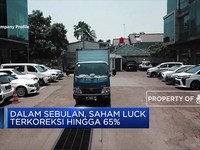 Dalam Sebulan, Saham LUCK Terkoreksi Hingga 65%