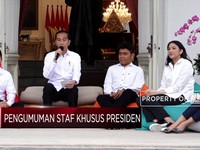Gaya Jokowi Umumkan Stafsus Milenial di Istana