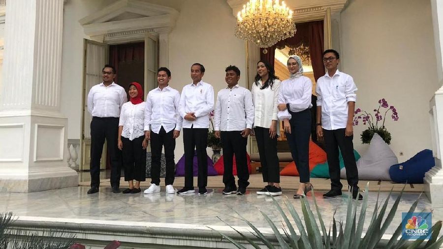 Putri Tanjung Cs, Magnificent Seven Stafsus Milenial Jokowi