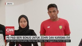VIDEO: PB PASI Beri Bonus untuk Zohri dan Karisma Evi