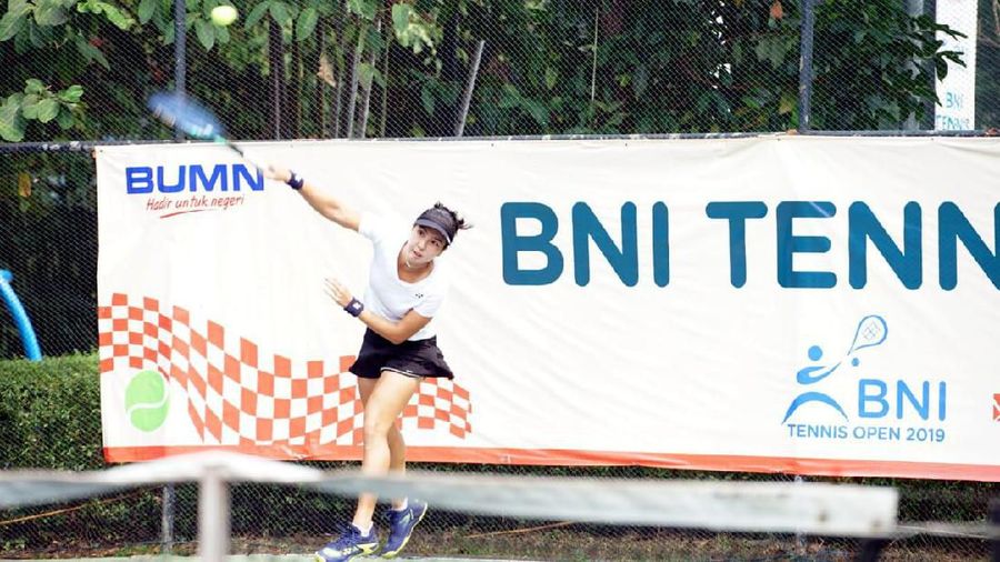 Petenis Pelatnas Putri Indonesia Aldila Sutjiadi melaju ke final BNI Tennis Open 2019