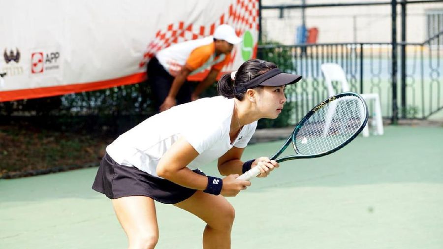 Petenis Pelatnas Putri Indonesia Aldila Sutjiadi melaju ke final BNI Tennis Open 2019