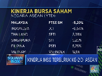 Kinerja IHSG Terburuk Kedua di Asean