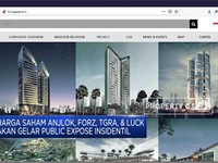 Saham Anjlok, FORZ, TGRA, LUCK Gelar Public Expose Insidentil