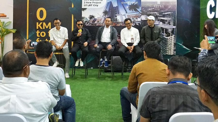 Konfrensi Pers 3 Proyek Baru Adhi Commuter Properti di IPEX JCC (Dok. Adhi Commuter Properti )