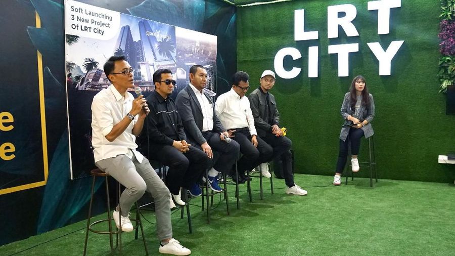 Konfrensi Pers 3 Proyek Baru Adhi Commuter Properti di IPEX JCC (Dok. Adhi Commuter Properti )