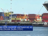 Wow, Ekspor Vietnam ke AS Naik Drastis