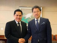 Erick Bertemu Bos Softbank & JBIC di Jepang, Bahas Apa?