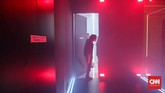 Eksplorasi diterjemahkan dalam sebuah pameran eksperimen sosial berwujud instalasi seni. (CNNIndonesia/Safir Makki)