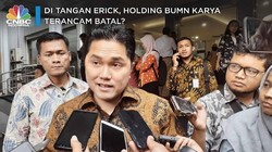 Di Tangan Erick, Holding BUMN Karya Terancam Batal?