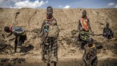 Ada dua kamp pengungsian besar di sini. Mereka yang mengungsi adalah mereka yang lari dari kerusuhan di Somalia, Sudan Selatan dan Republik Demokratik Kongo. (Luis TATO / AFP)