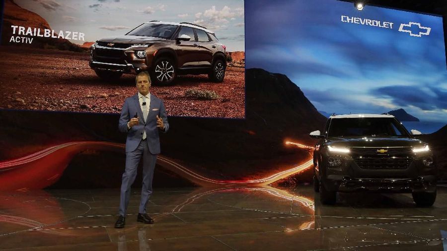 Pameran kendaran SUV baru dan kendaraan listrik di L.A. Auto Show berlangsung di Amerika Serikat.
