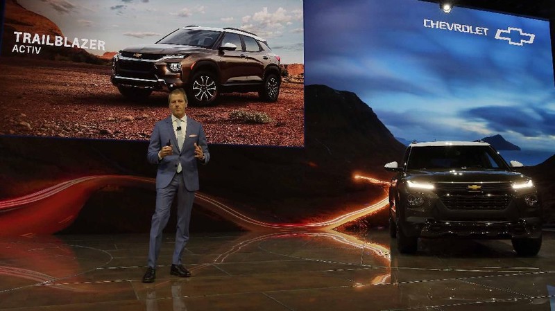 Pameran kendaran SUV baru dan kendaraan listrik di L.A. Auto Show berlangsung di Amerika Serikat.