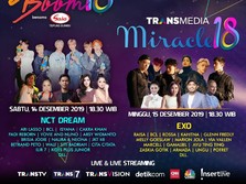 Boom, NCT Dream & EXO Bakal Meriahkan HUT Transmedia ke-18!