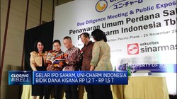 Uni Charm Bidik Dana dari IPO Rp 1,5 Triliun