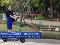 Mulai Hari Ini Skuter Listrik Dilarang Mengaspal