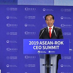 Jokowi Dorong ASEAN Bebas Visa ke Korea