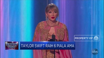 Wah Taylor Swift Raih 6 Piala America Music Awards