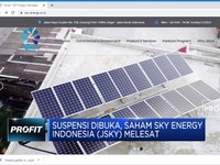 Suspensi Dibuka, Saham Sky Energy Indonesia Melesat