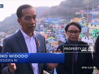 Gaya Jokowi Saat Blusukan ke Desa Gamcheon, Korea Selatan