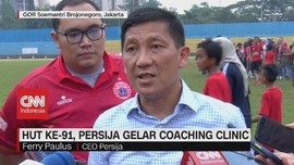 VIDEO: HUT ke-91, Persija Gelar Coaching Clinic