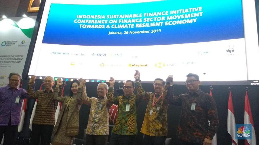 Lima bank tergabung dalam program Inisiatif Keuangan Berkelanjutan Indonesia (IKBI).