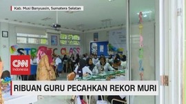VIDEO: Program Pelatihan Ribuan Guru Pecahkan Rekor Muri