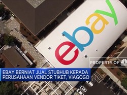 Incar USD 4,5 M, eBay jual StubHub ke Viagogo