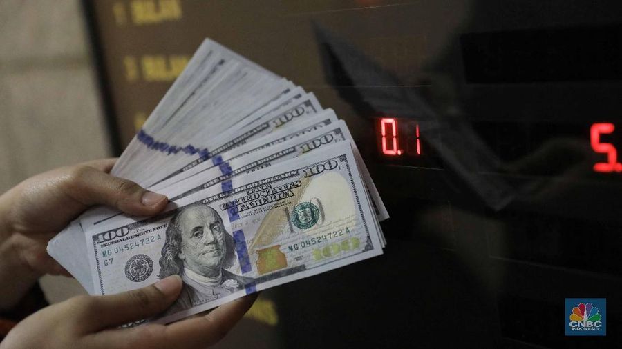 Ilustrasi Uang Dolar/CNBC Indonesia/ Andrean Kristianto