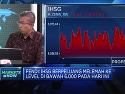 Hadapi Tekanan, IHSG Berpeluang Melemah di Bawah Level 6.000