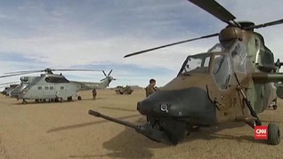 VIDEO: Dua Helikopter Kecelakaan di Mali, 13 Tentara Tewas
