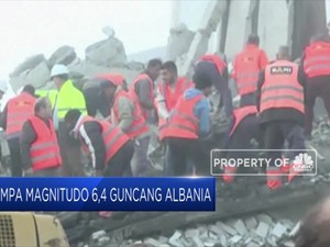 Gempa Magnitudo 6,4 Guncang Albania