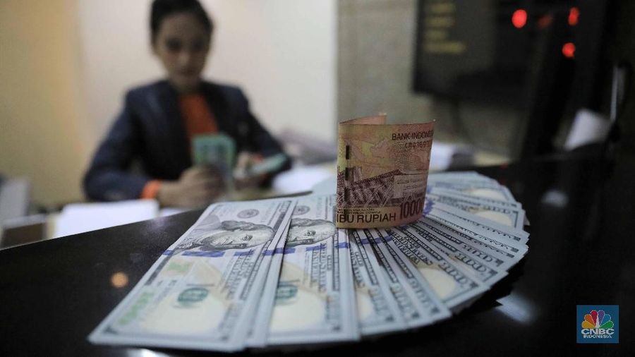 Ilustrasi Uang Dolar/CNBC Indonesia/ Andrean Kristianto
